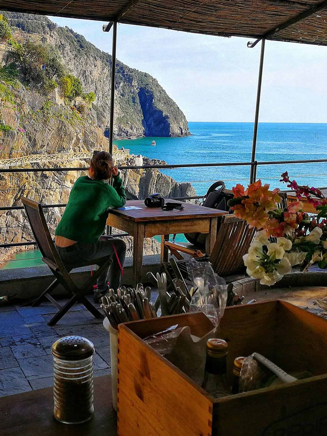 Wine Bar Restaurant Via dell'Amore Riomaggiore Cinque Terre